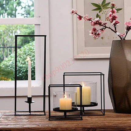 Nordic simple candle holder for the  modern home