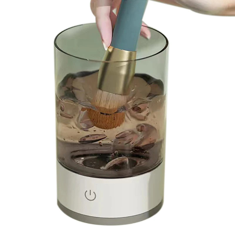 Portable Electric Makeup Brush Cleaner Machine With USB Charging