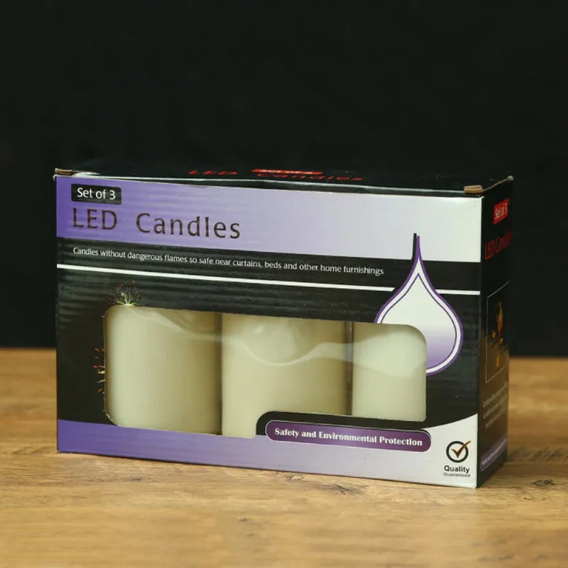 Flameless Candles with Remote Control  for Outdoor  & Indoor