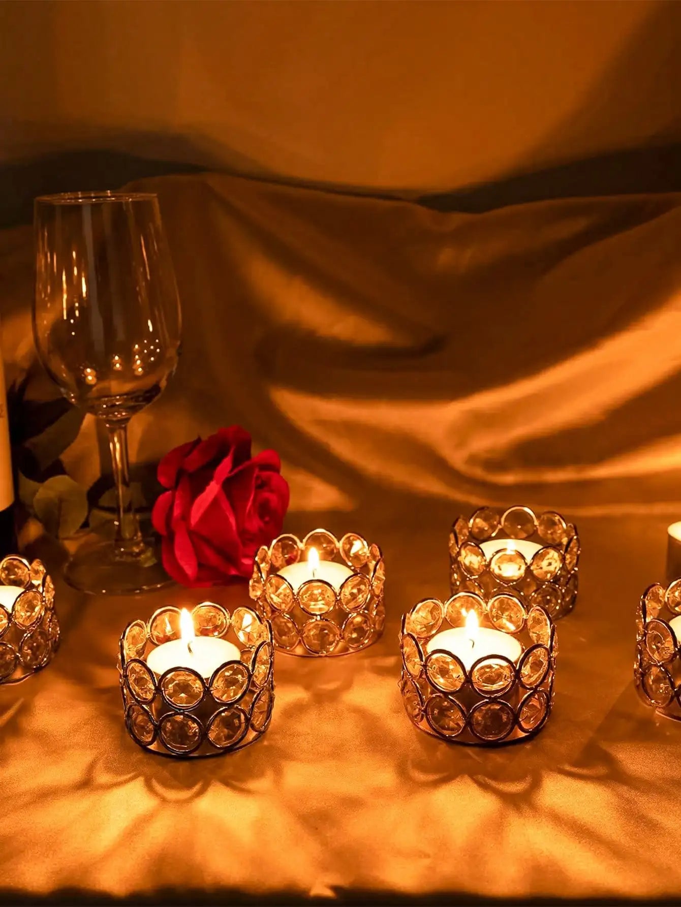 Crystal Candle Table  Decoration